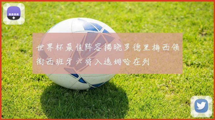 世界杯最佳阵容揭晓罗德里梅西领衔西班牙六将入选姆哈在列